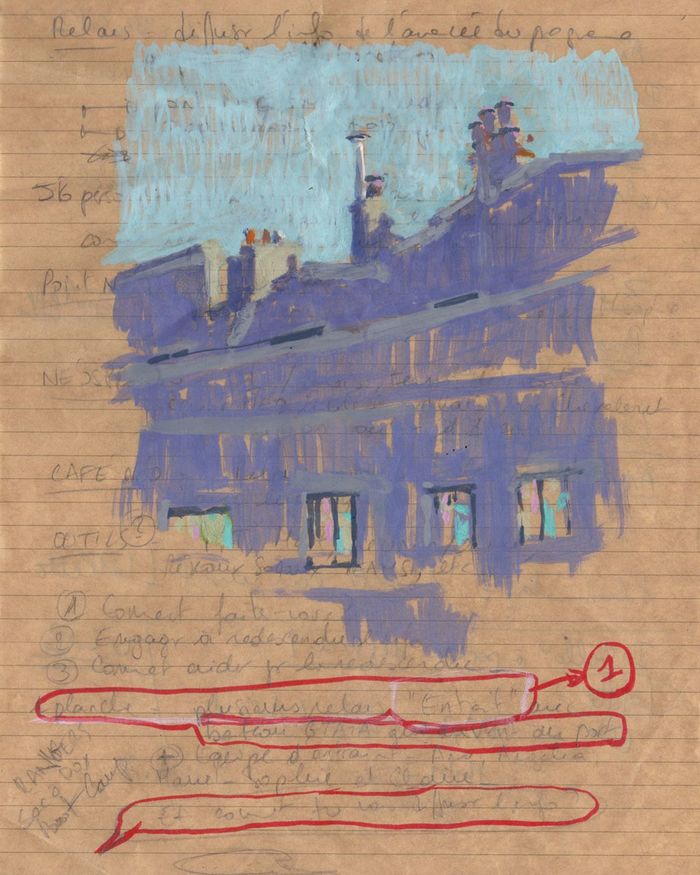 Toits de paris, quartier pasteur by Sasha C. Bokobza