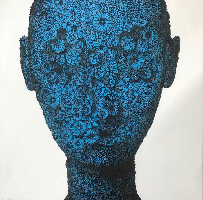 Bleu par Fabien Delaube