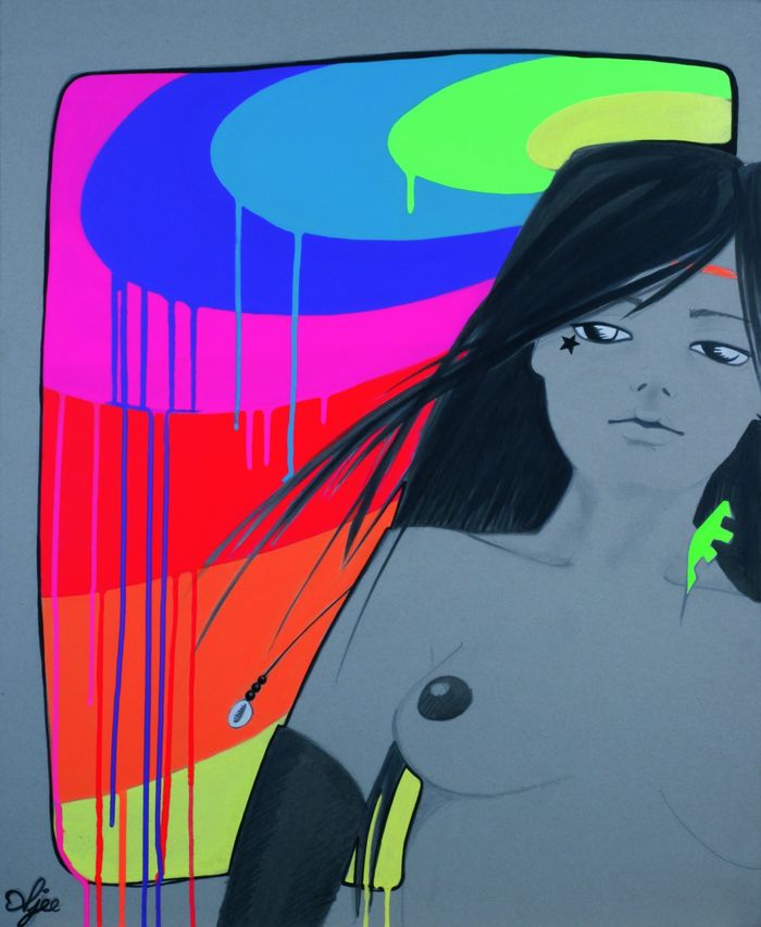 Rainbow aura par Anne Juliette Dechamps