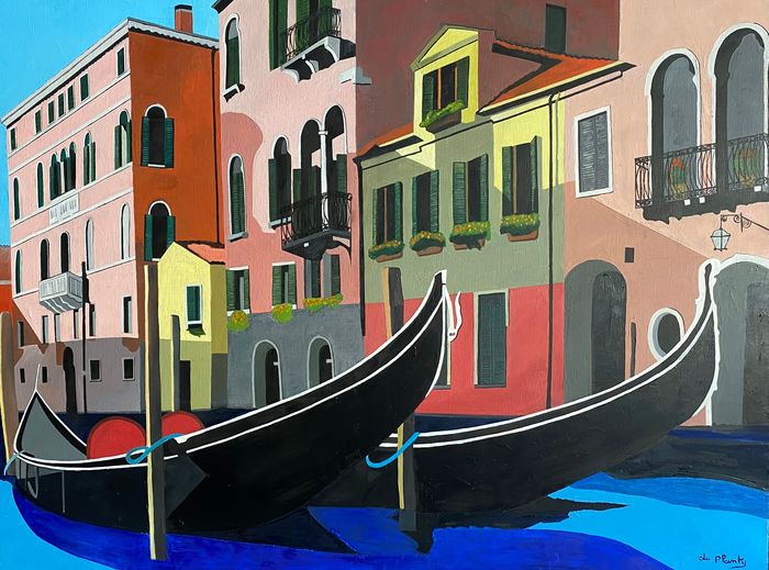 Vense aux deux gondoles by Anne Du Planty