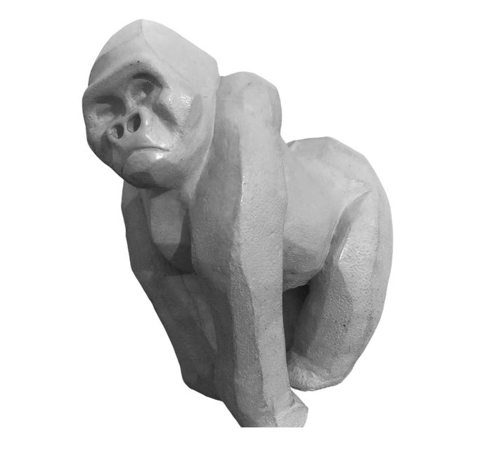 Gorille béton gris clair by Diane De Sein Leger