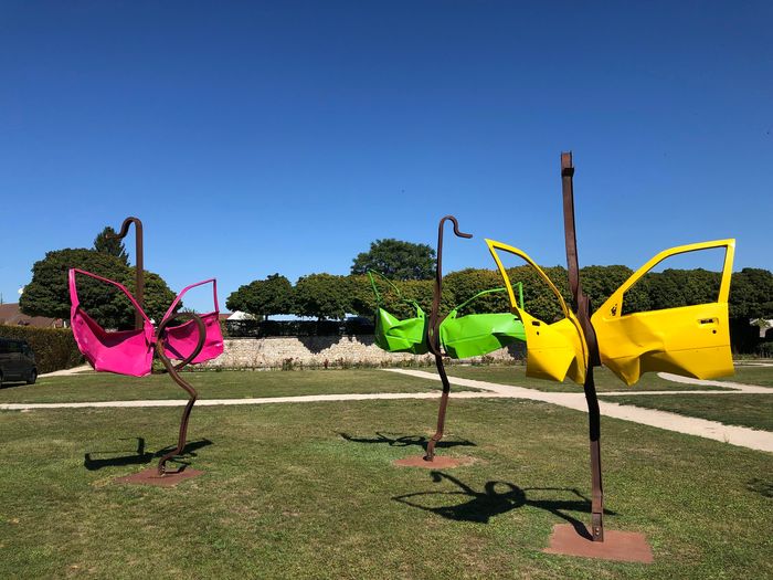 Trois Autruches Portes Ouvertes par Philippe Tallis