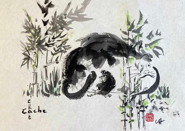 Cache chat von Catherine Hoang
