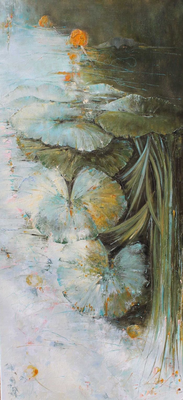 Impression aquatique par Nadine Pillon