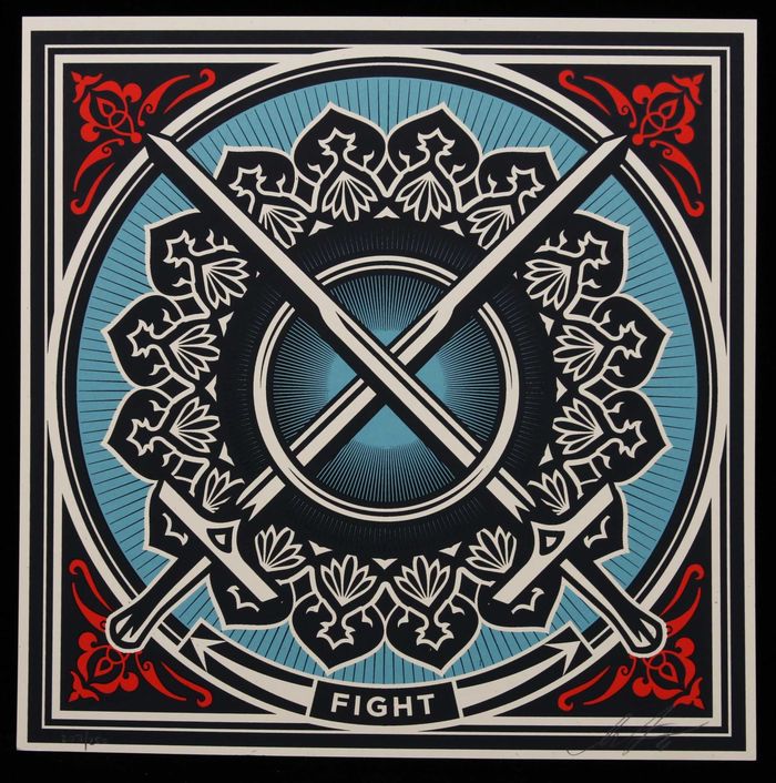 Revolutionary Love : Fight von Shepard Fairey