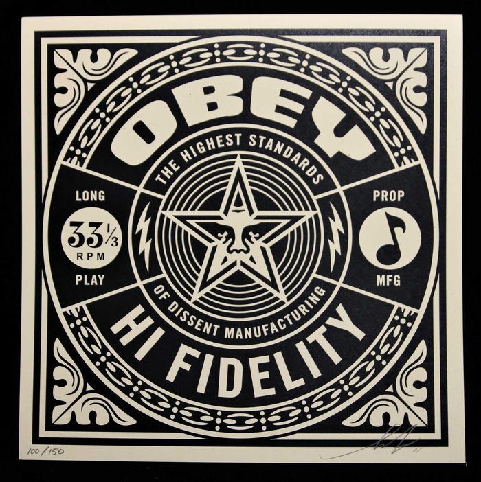 Party At The Moontower : Hi Fidelity par Shepard Fairey