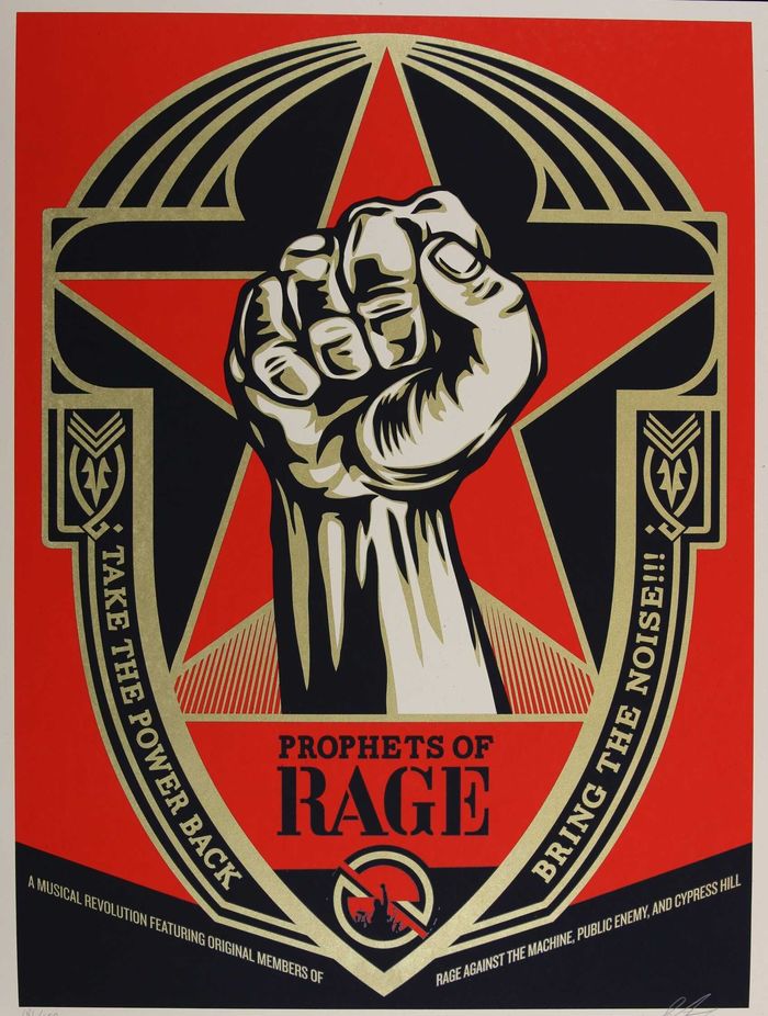 Prophets Of Rage von Shepard Fairey