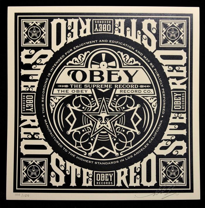 Party At The Moontower : Stereo Supreme by Shepard Fairey