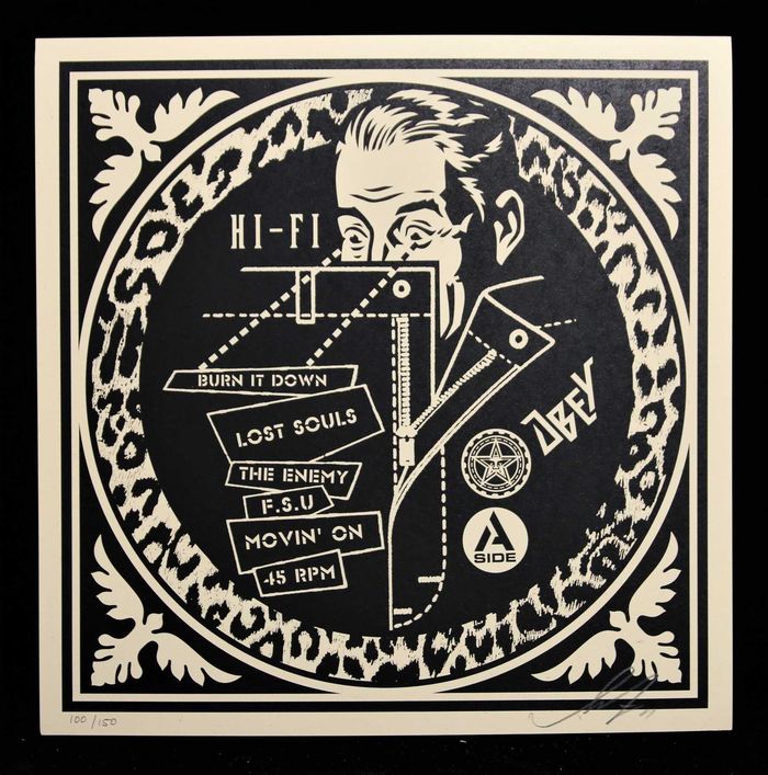 Dance Floor Riot : Hi Fi by Shepard Fairey