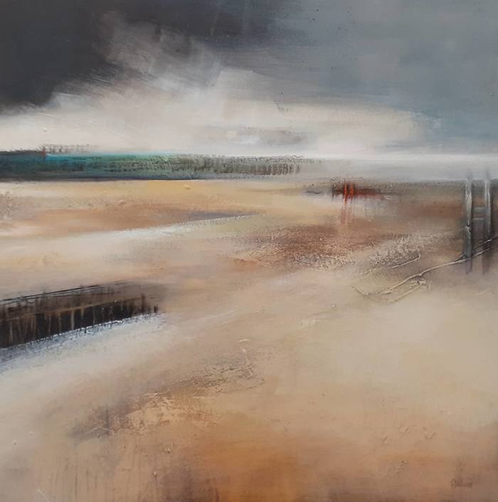 La plage par Françoise Bellière