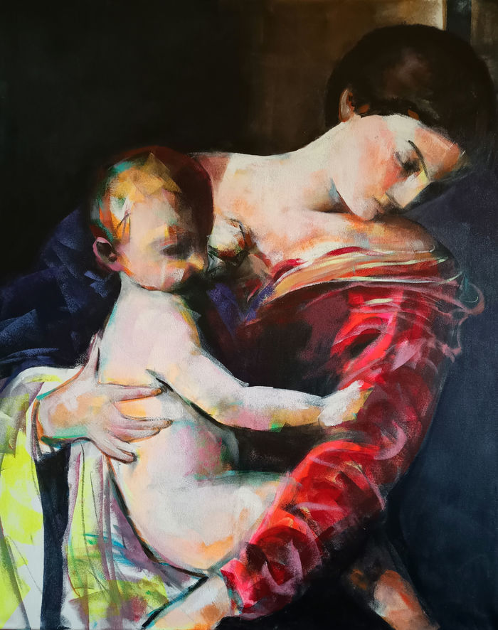 Madonna baroque  by Marina Del Pozo