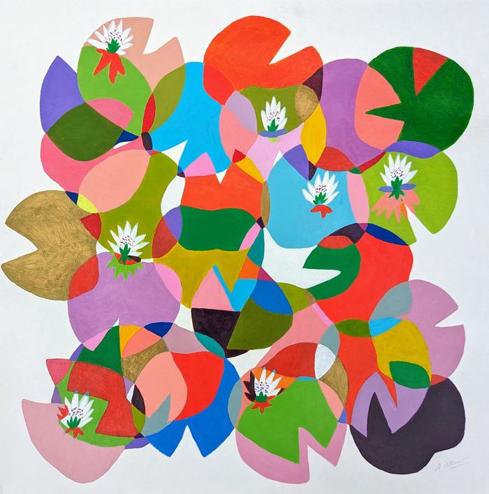 Bouquet de nénuphars by Aude Billerot