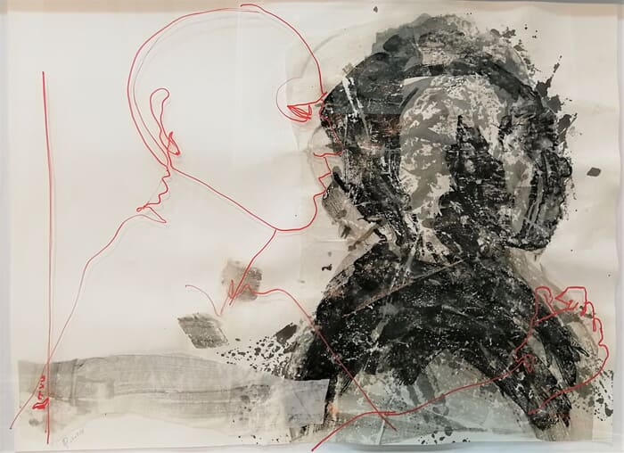 face à face (gauche) by Nina Urlichs