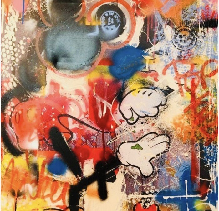 Mickey pop art par ART'MONY