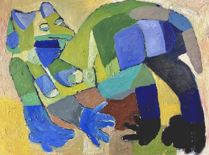 transformation into a catlike animal by Barbara Kuebel