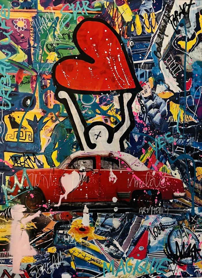 Happy love life with Keith Haring  by ART'MONY