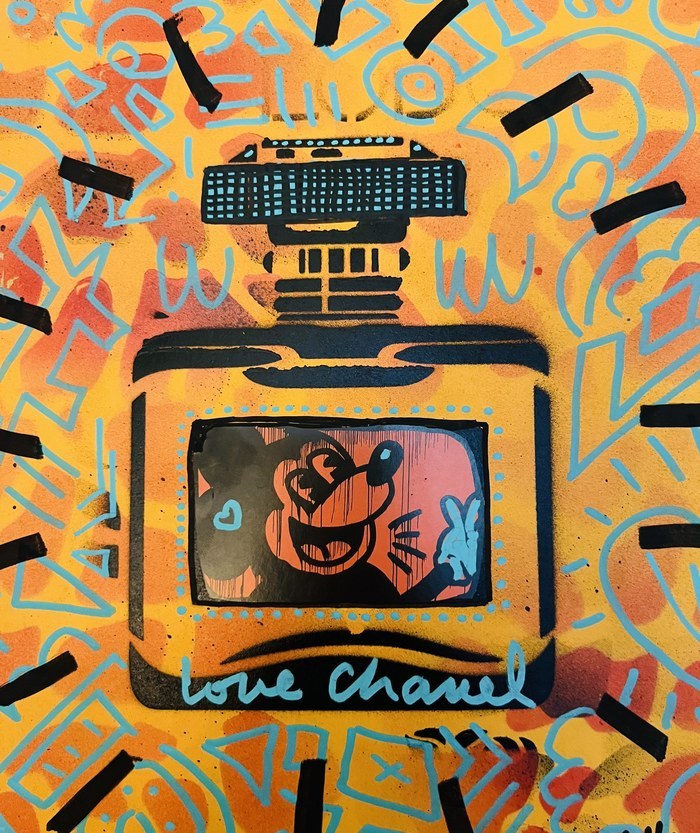 Mickey pop Chanel par ART'MONY