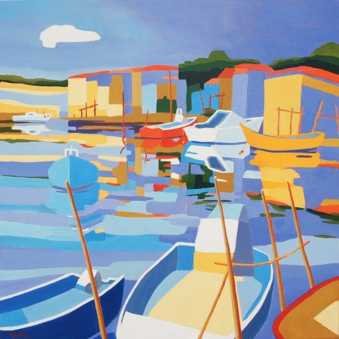 Sète, la Pointe Courte harbour par Jean-Noël Le Junter