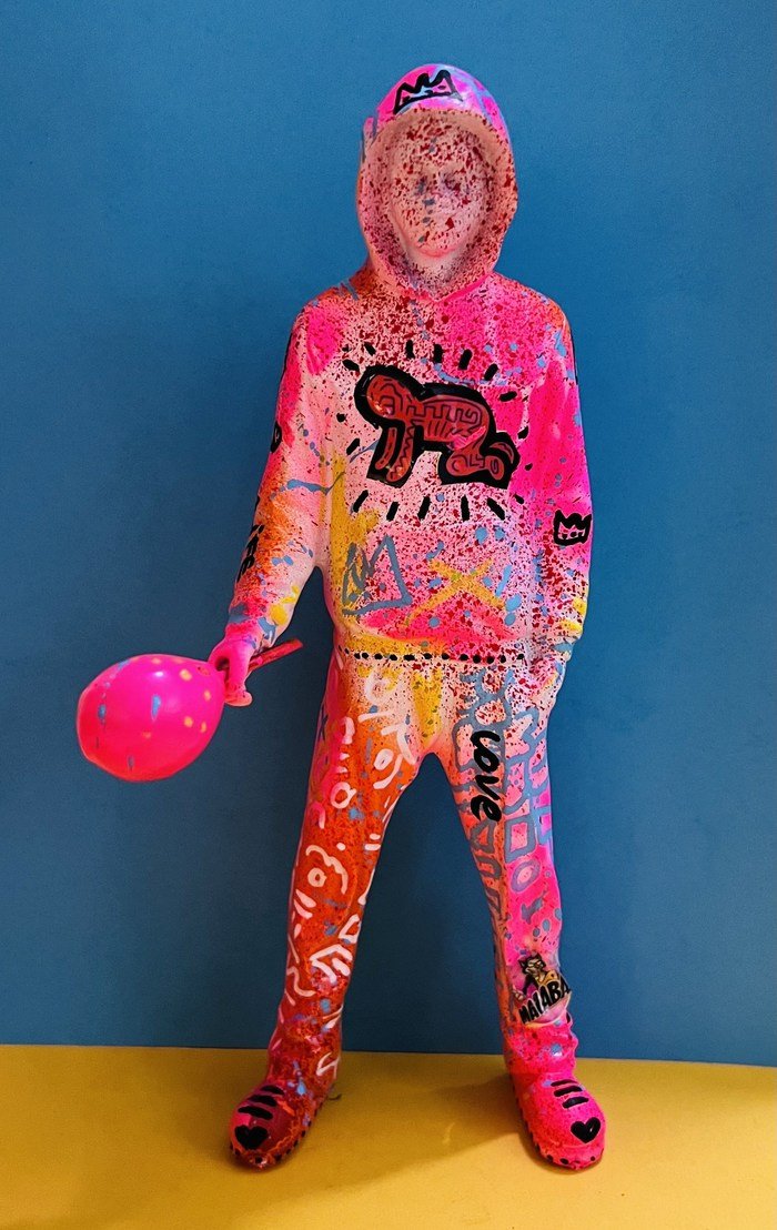 Bansky pop art love by ART'MONY