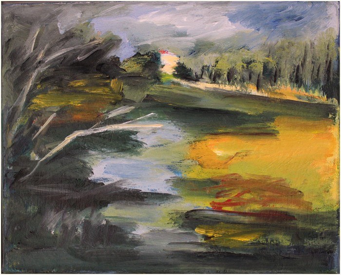 Paysage Balaruc von Victorine Follana