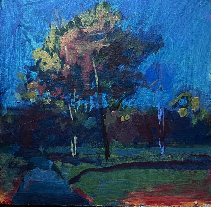 Figure in a Landscape 20 by Philip Tyler