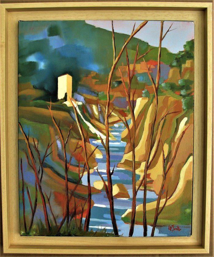 Les gorges de l'Hérault en hiver by Jean-Noël Le Junter