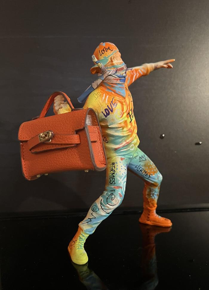 Bansky Hermes pop art par ART'MONY