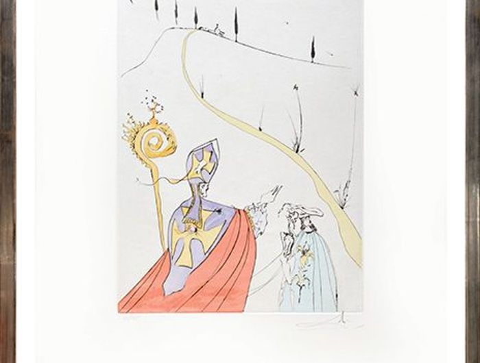 L'amour sacré de Gala by Salvador Dali