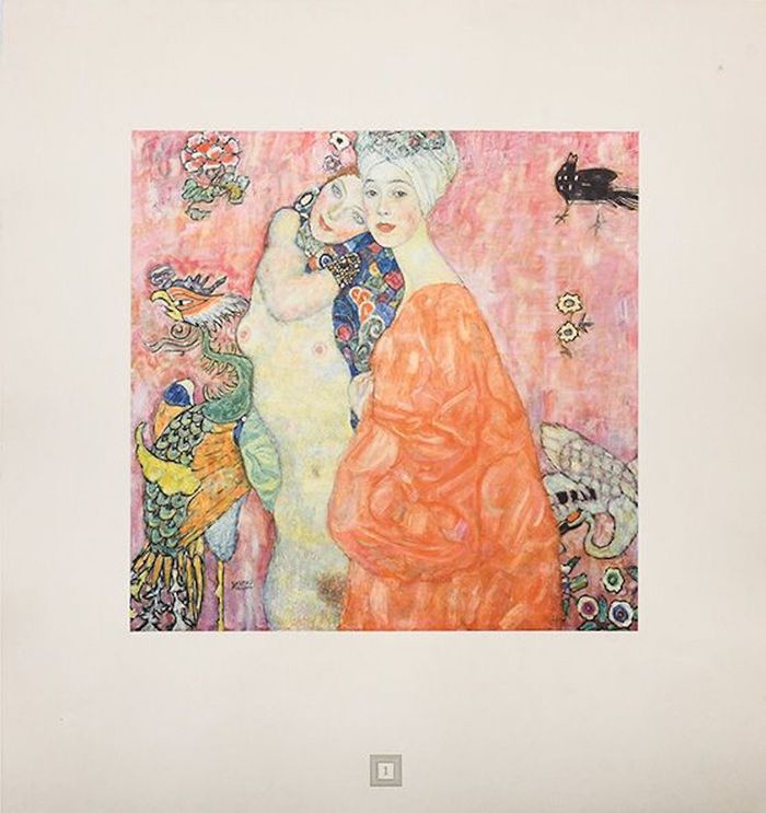 Die Freundinnen by Gustav Klimt | Buy Art Online | Rise Art
