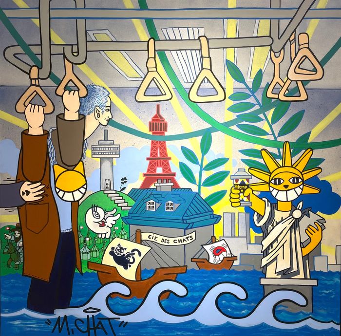 Séoul subway par M. Chat