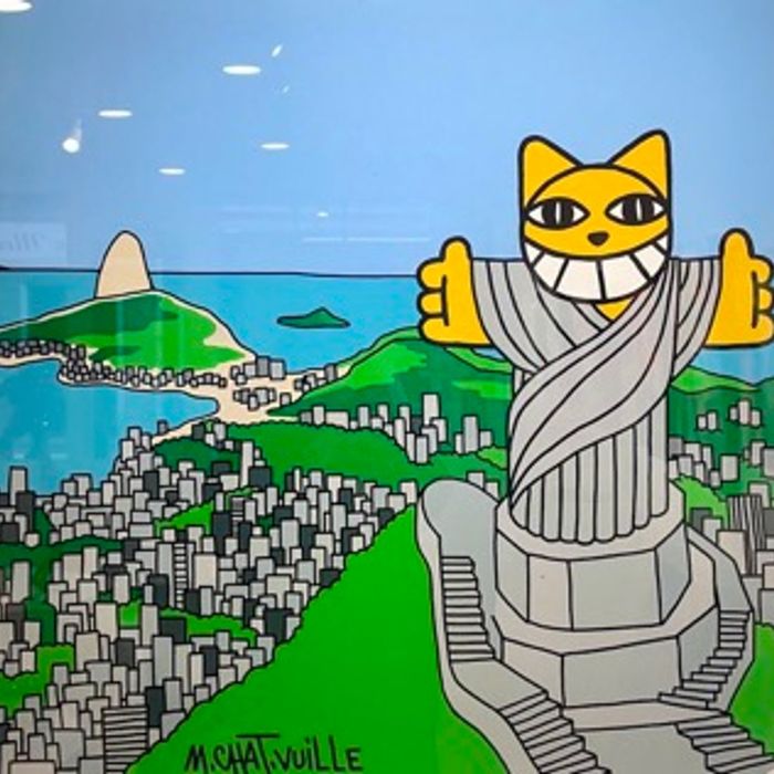 Chtatue de Rio de Janeiro par M. Chat