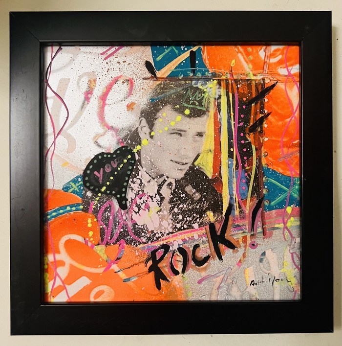 Rock and roll with Johnny Hallyday  von ART'MONY