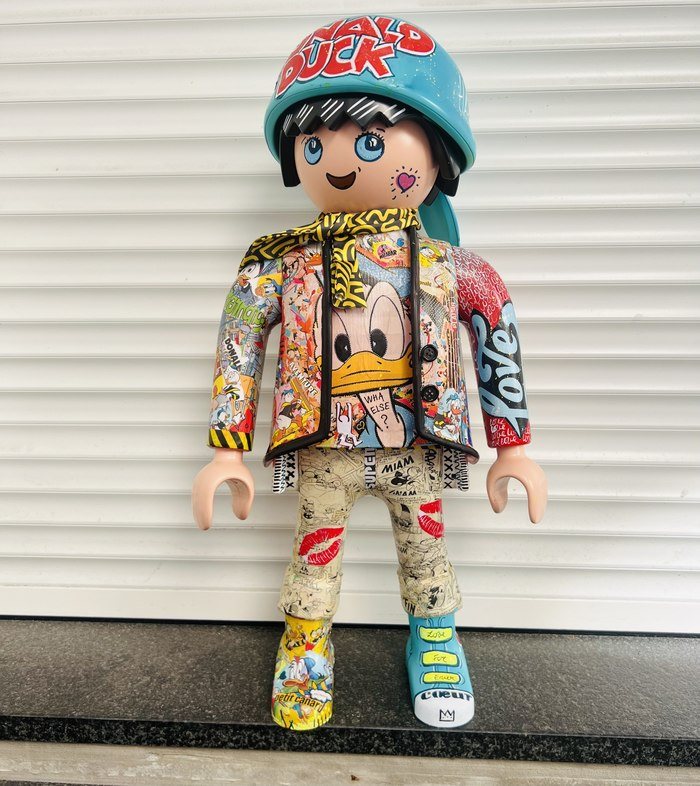 Playmobil XXL Donald Duck pop art by ART'MONY