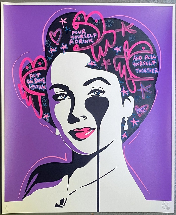 Handfinished Liz Loves Rich by Pure Evil