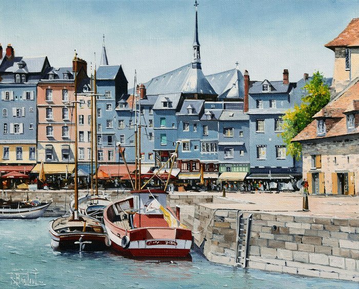Honfleur 3/4 par Roger Bailleul