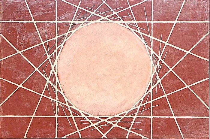 Red MAndala II par Joe Morris