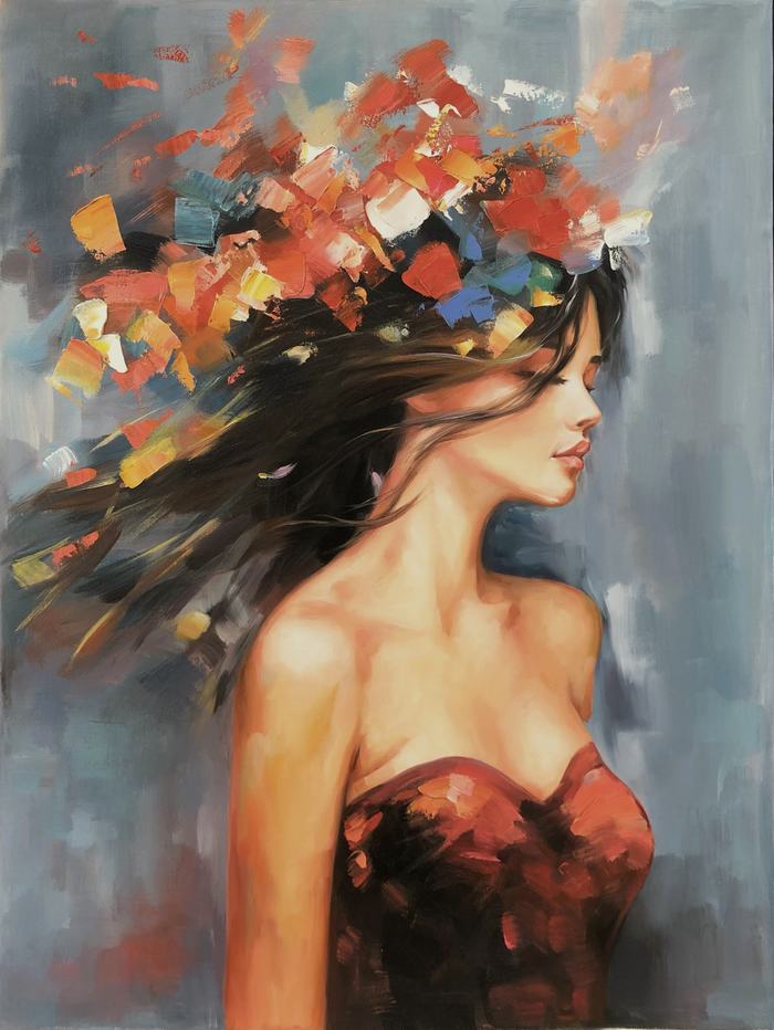  Beautiful girl 1385 by Jingshen You