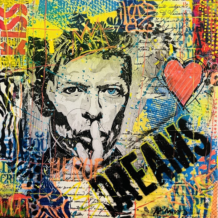 Pop David Bowie  par ART'MONY