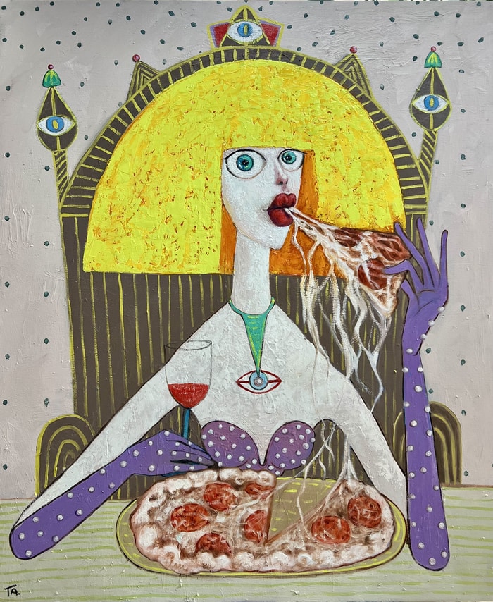 Pizza Queen par Ta Byrne