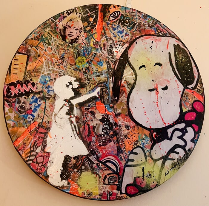 Snoopy in LOVE  par ART'MONY