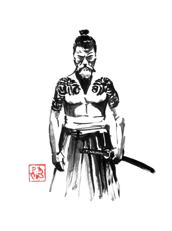 strong yakuza by Péchane