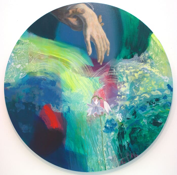 C'était la première fois que je prenais ta main légère, la première danse. by François Pagé