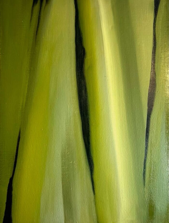 Sans titre vert par Corinne Simon-Alexandre