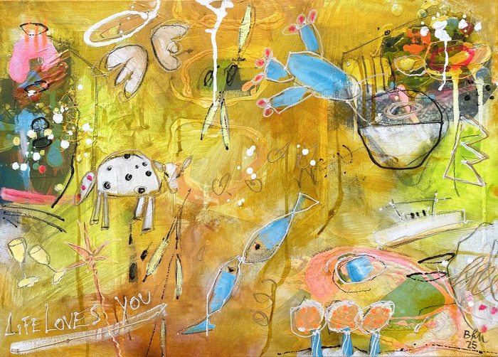 Life Loves You No.19 by Bea Garding Schubert