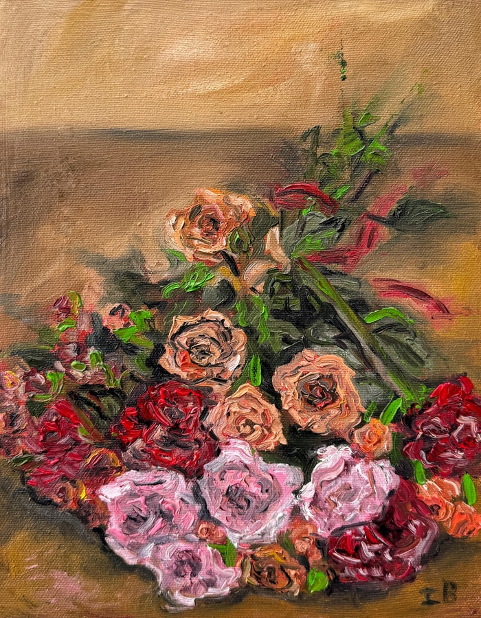 Valentine’s Flower by Iryna Besarab