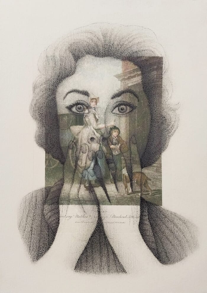 "A New American Dream" series (woman shouting 4) von Gonzalo Garcia Callegari