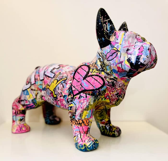 Bouledogue pop art by ART'MONY