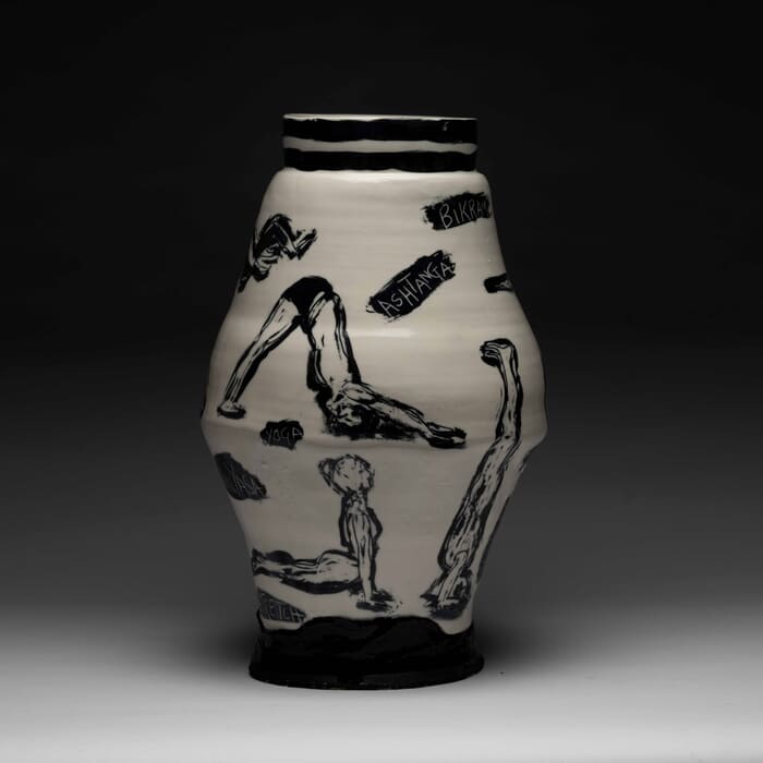 Yoga Tall vessel by Gail Altschuler