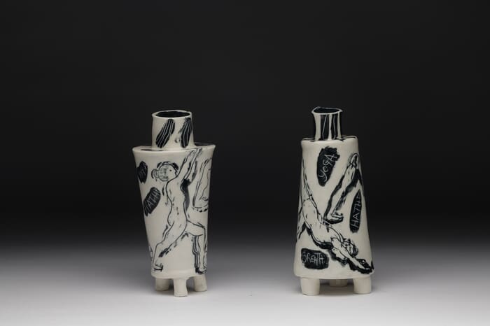 Yoga Vessels x2 by Gail Altschuler