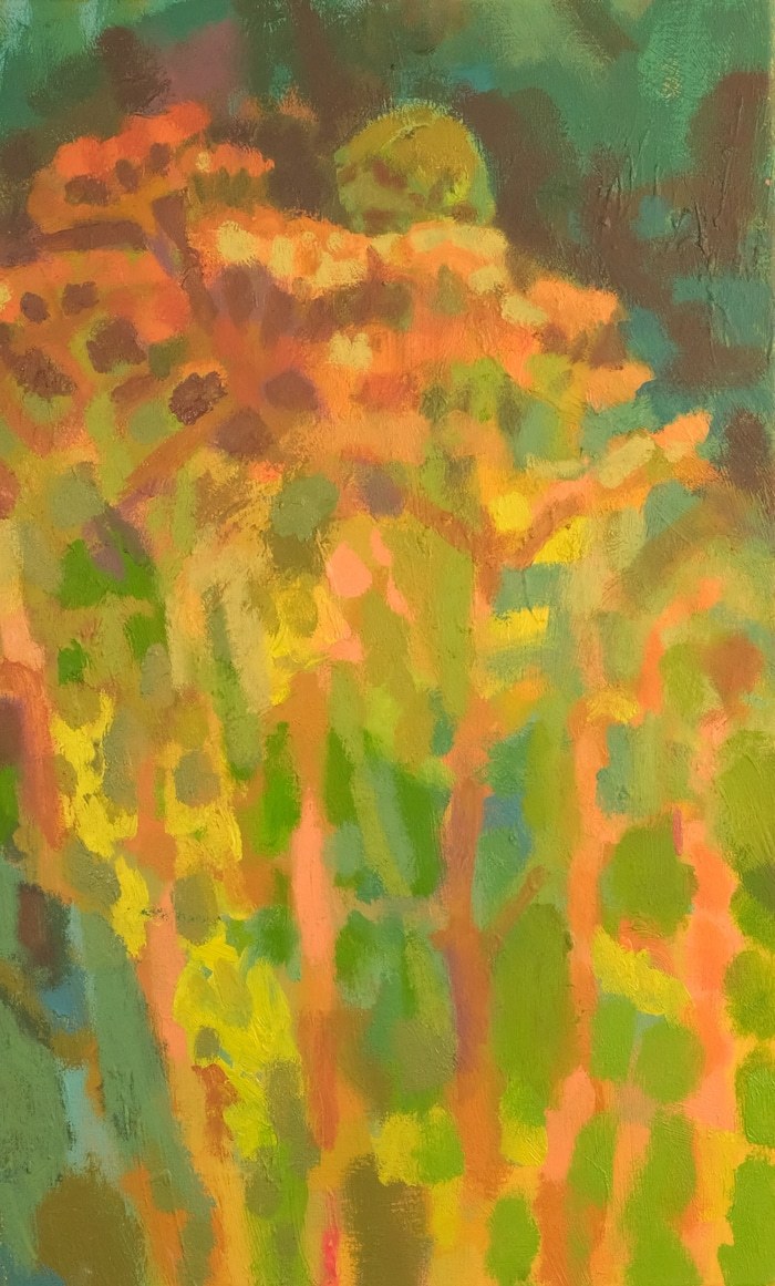 Hiding in the Wildflowers by Caroline Cornelius